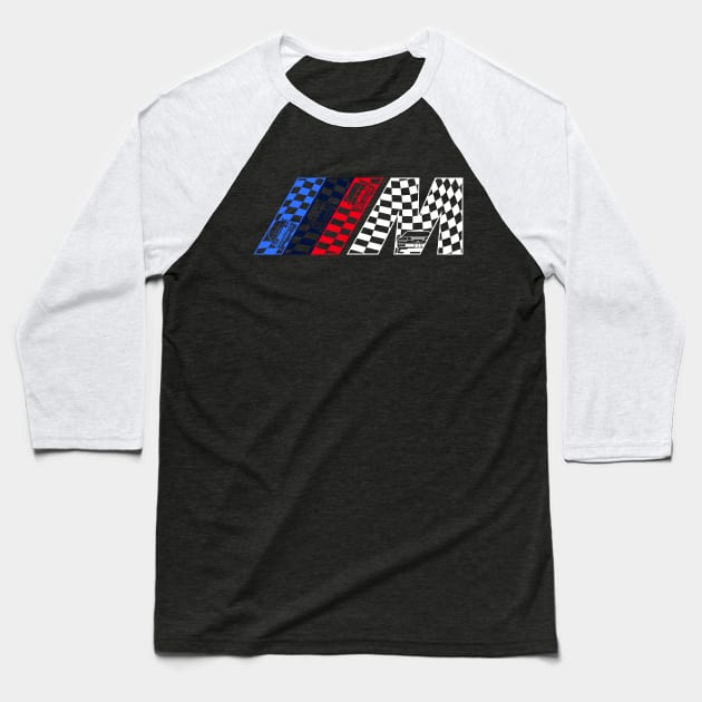 M Cars II Baseball T-Shirt by AutomotiveArt